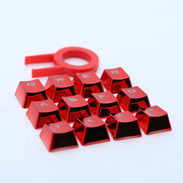 Custom Artisan Metal Keycaps Backlit ESC Keycaps Set for Mechanical